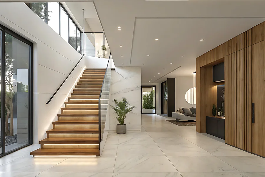 Intérieur moderne et luxueux